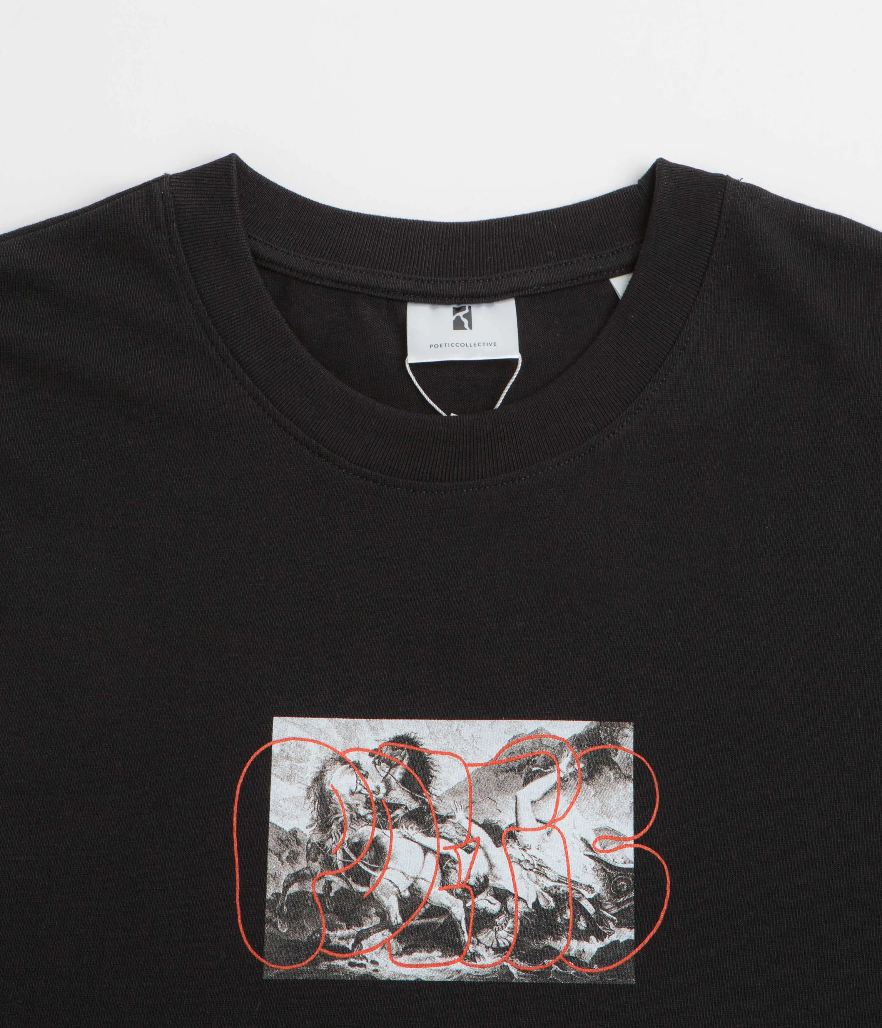 Poetic Collective Horses T-Shirt - Black