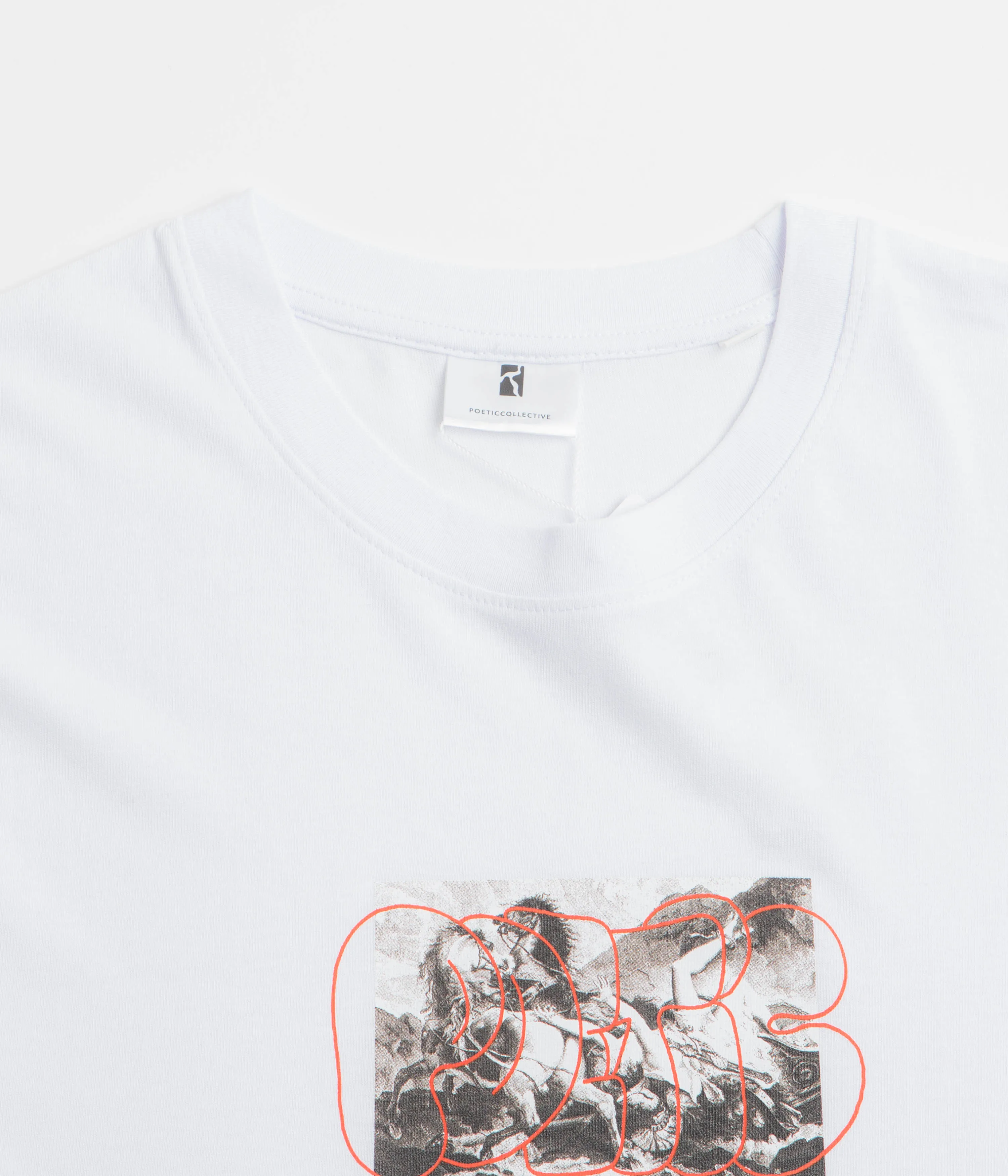 Poetic Collective Horses T-Shirt - White