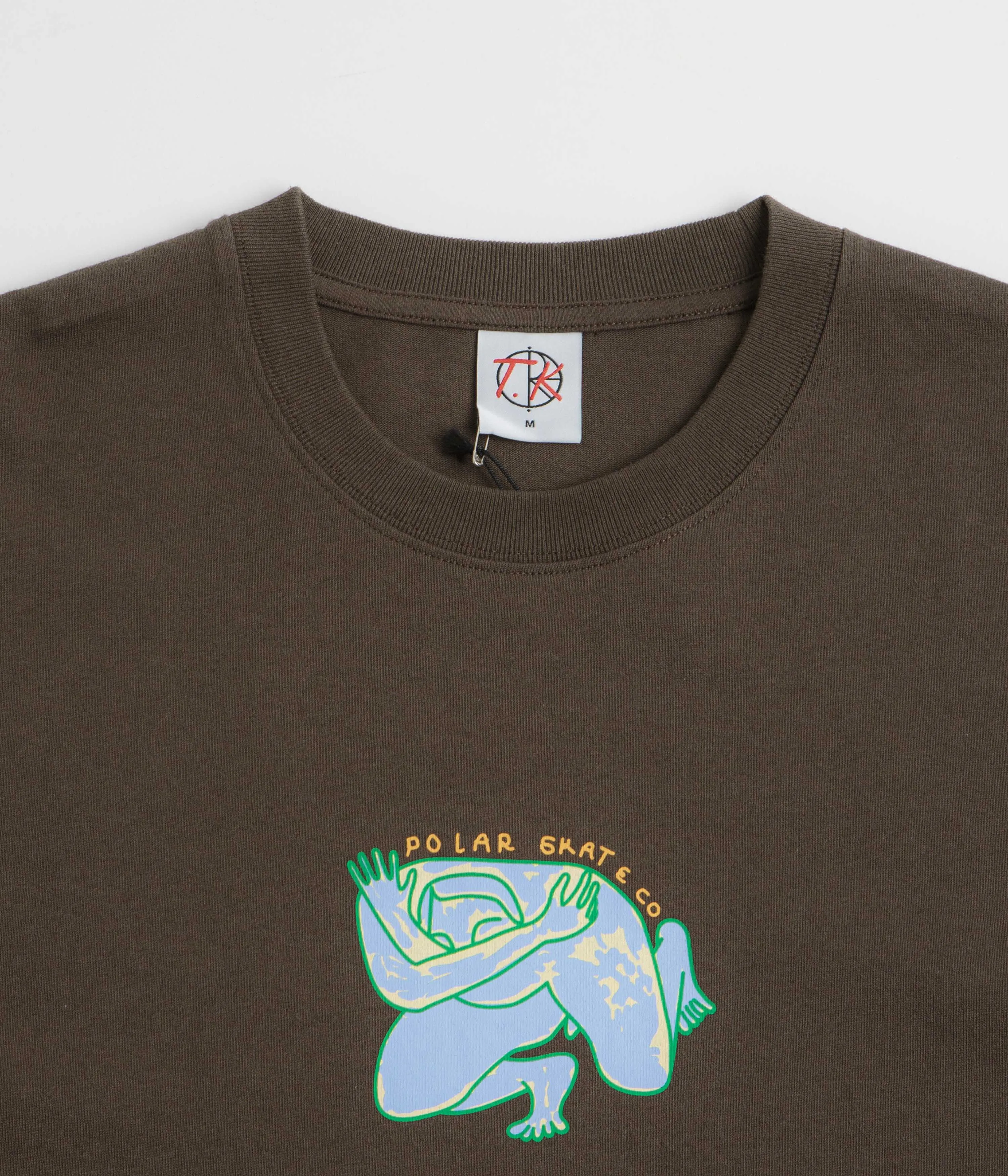 Polar Shy Bow T-Shirt - Brown
