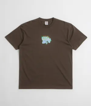 Polar Shy Bow T-Shirt - Brown
