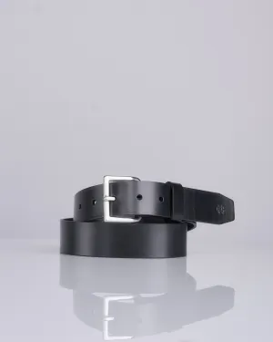 Reigning Champ Leather Belt Black