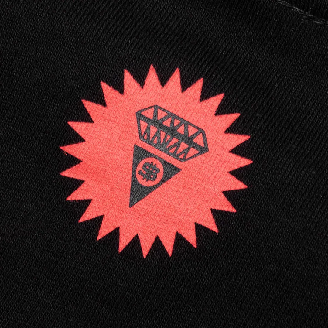RUNNING DOG SHORT SLEEVE TEE BLACK