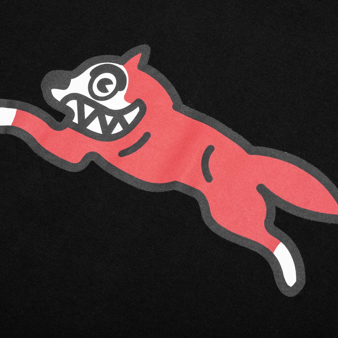 RUNNING DOG SHORT SLEEVE TEE BLACK