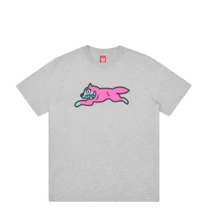 RUNNING DOG SHORT SLEEVE TEE HEATHER GREY