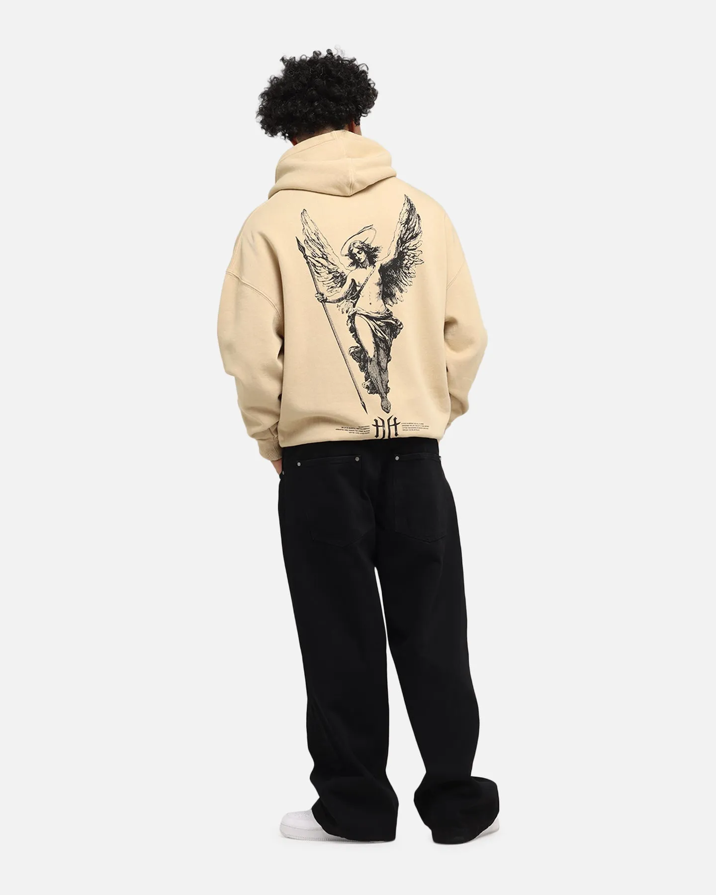 Saint Morta Awakening Boxy Hoodie Stone