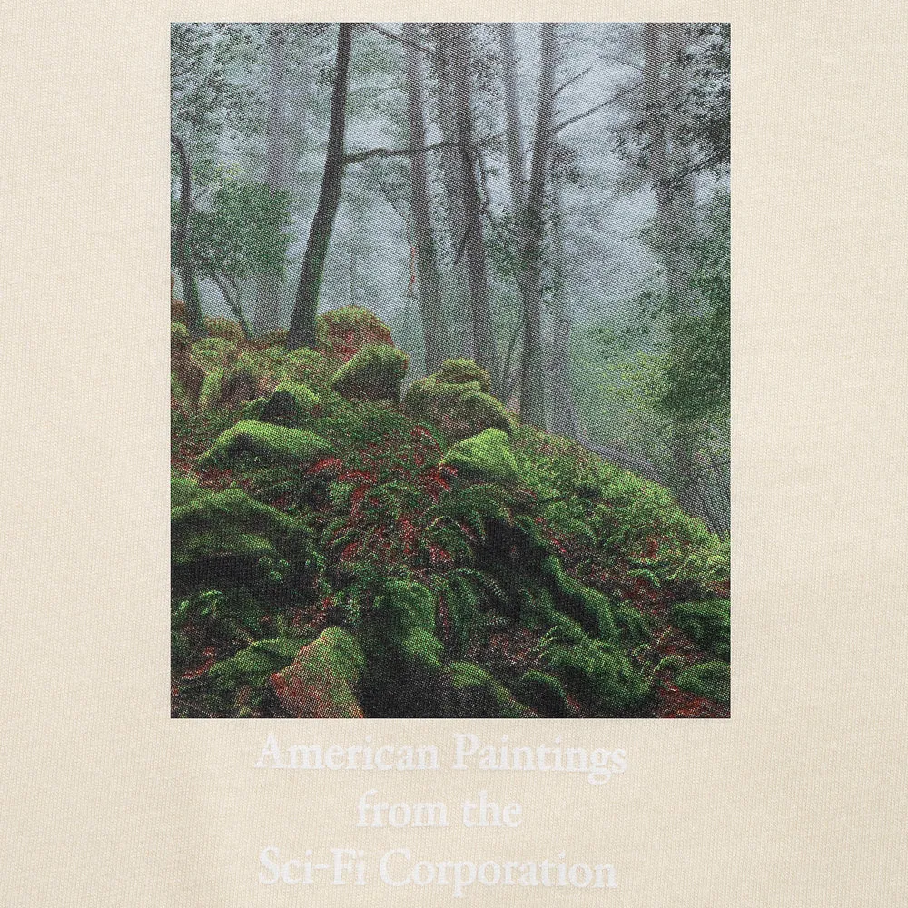 SCI-FI FANTASY FOREST TEE // NATURAL