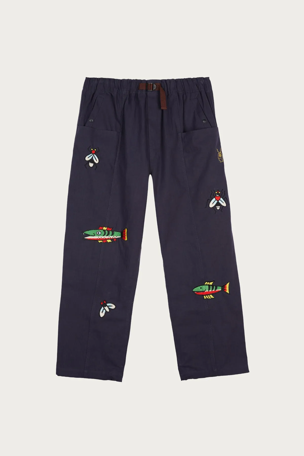 South2 West8 x Brain Dead Fishing Pants - Slate