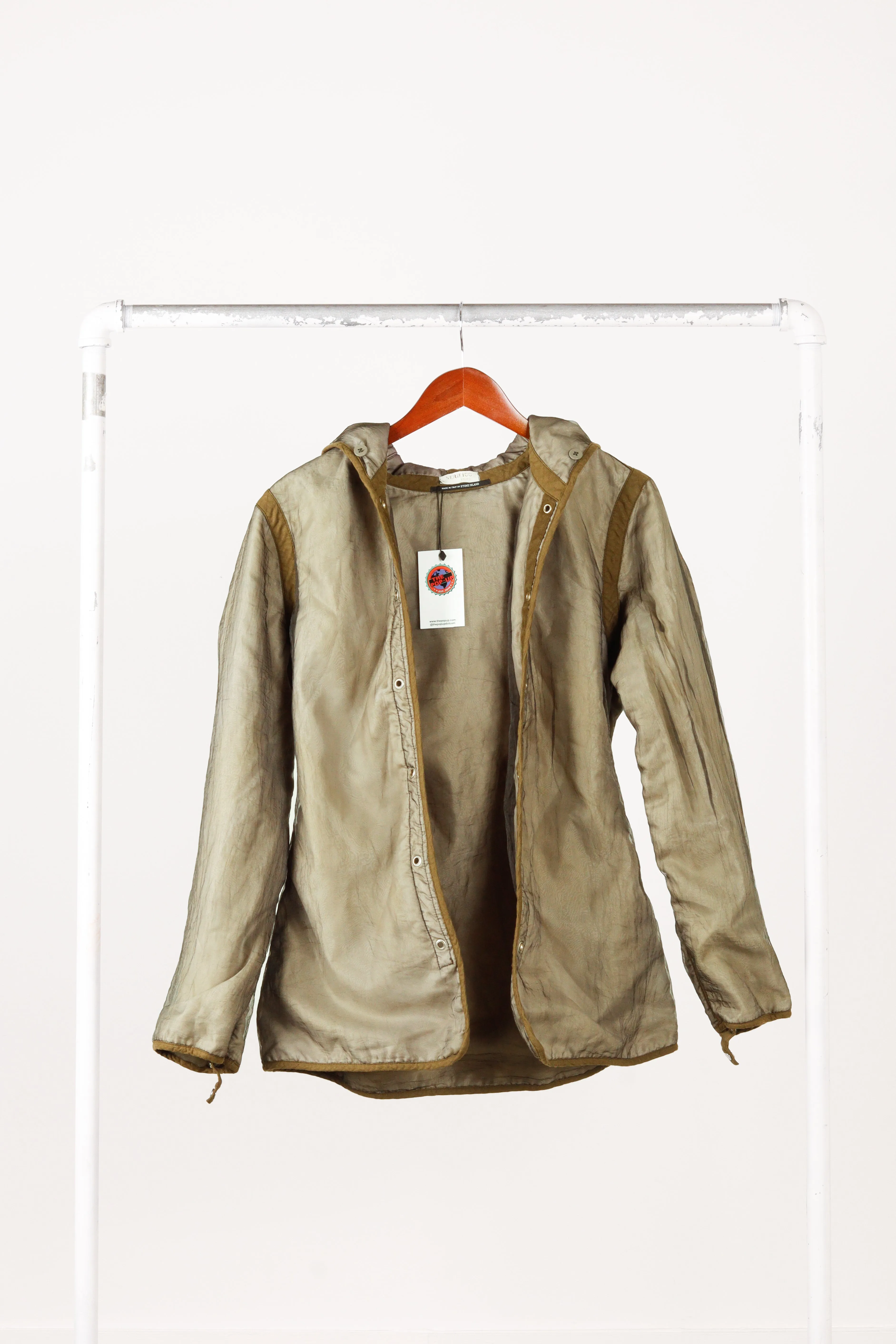 Stone Island SS02 'Serie 100 Monofilament Layered' Jacket Olive (2002)