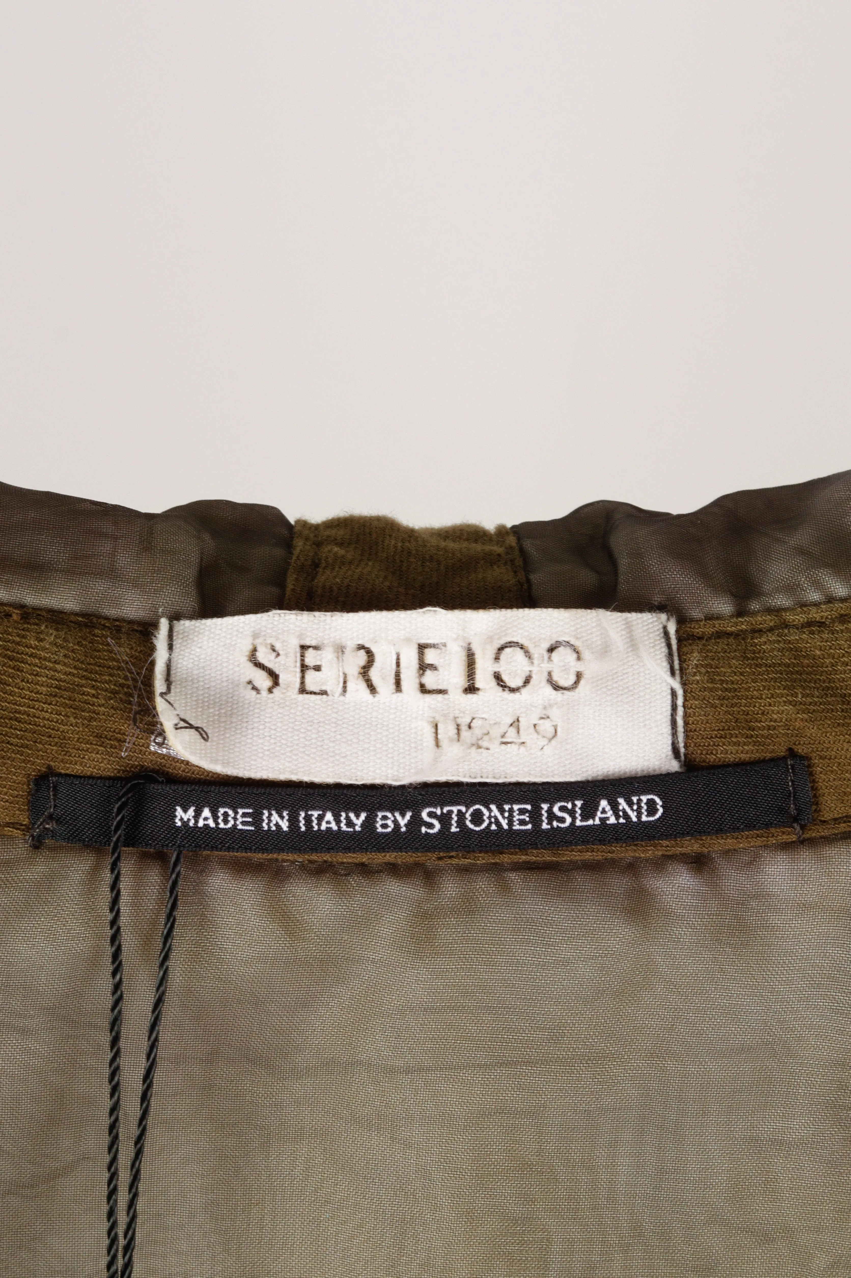 Stone Island SS02 'Serie 100 Monofilament Layered' Jacket Olive (2002)