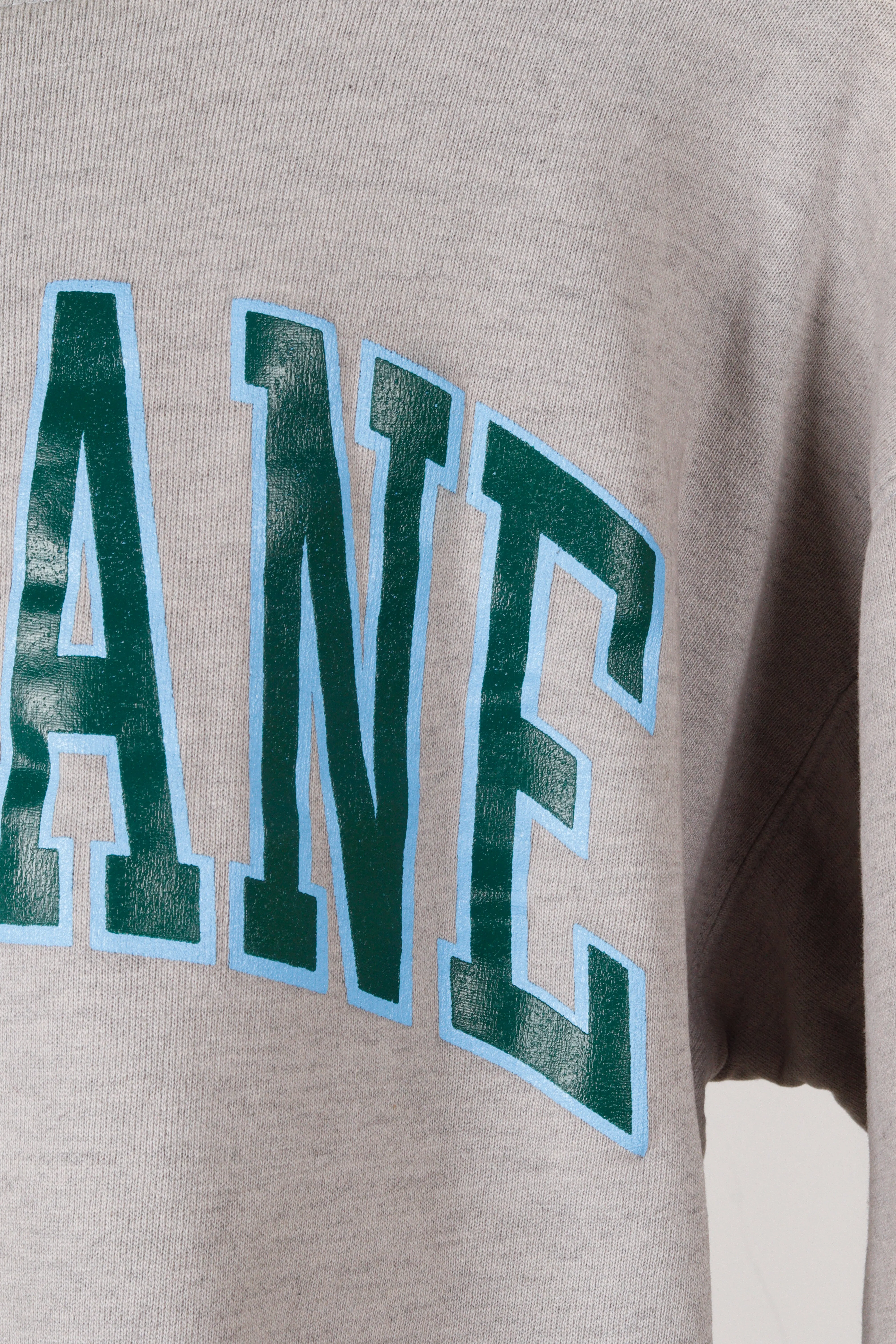 Vintage 80's Champion 'Tulane Double Layered Kangaroo Pocket' Crewneck Sweatshirt
