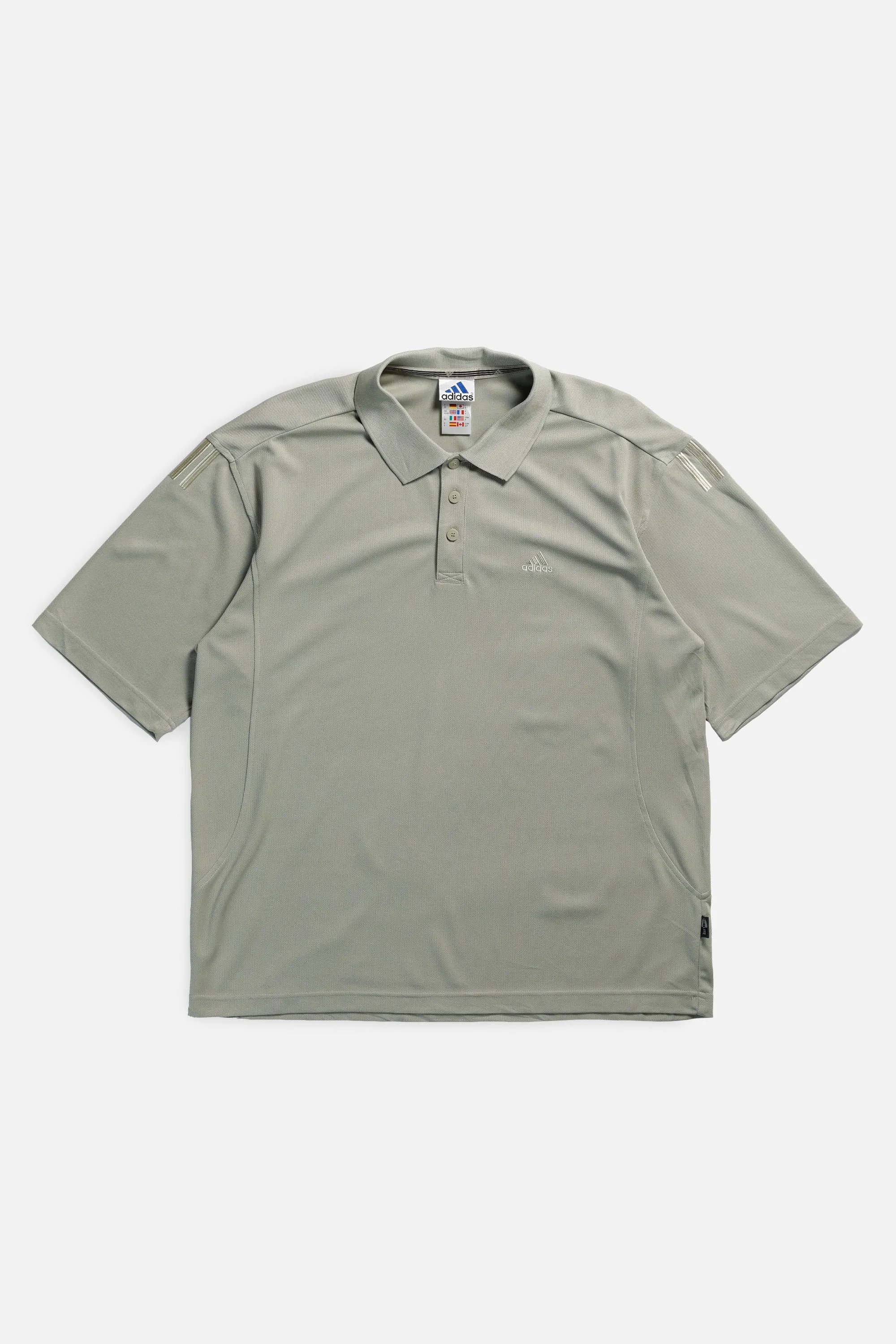 Vintage Adidas Collared Tee - L