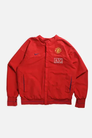 Vintage Manchester United Soccer Windbreaker Jacket - M