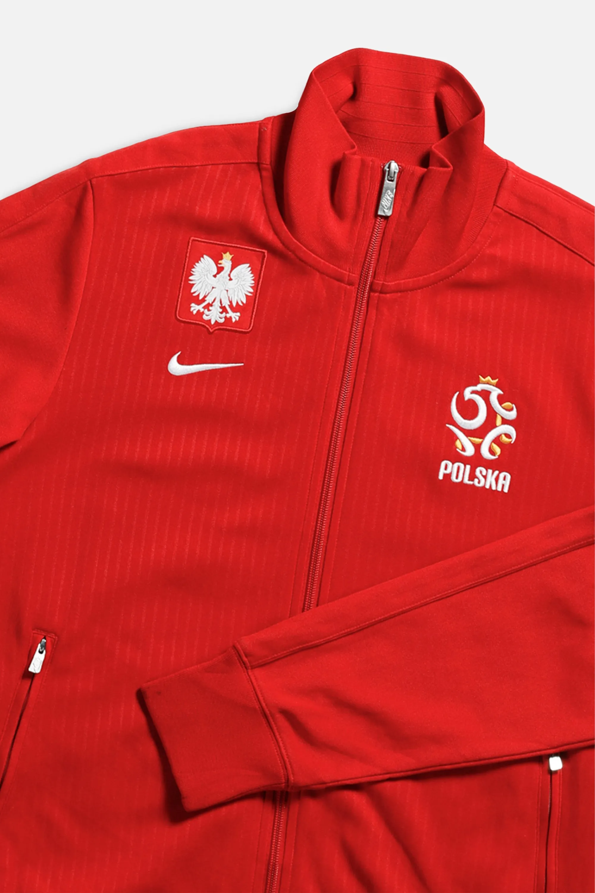 Vintage Poland Soccer Track Jacket - M
