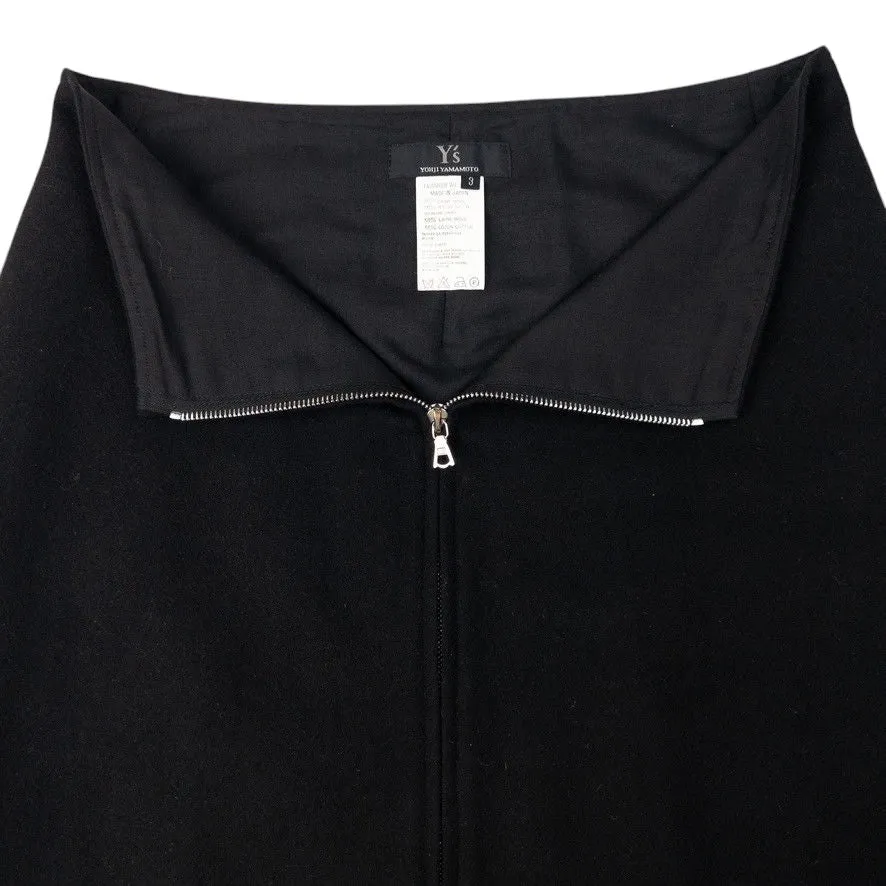 Vintage Yohji Yamamoto Wool Maxi Skirt Womens Size W28