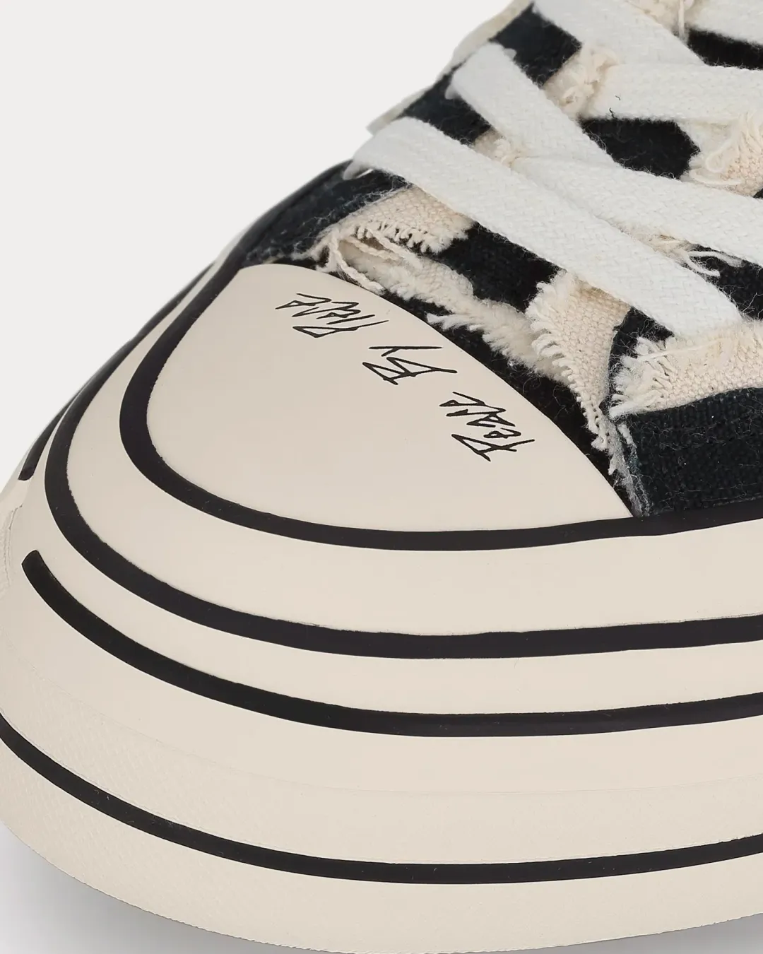 xVESSEL - G.O.P Black Low Top Sneakers