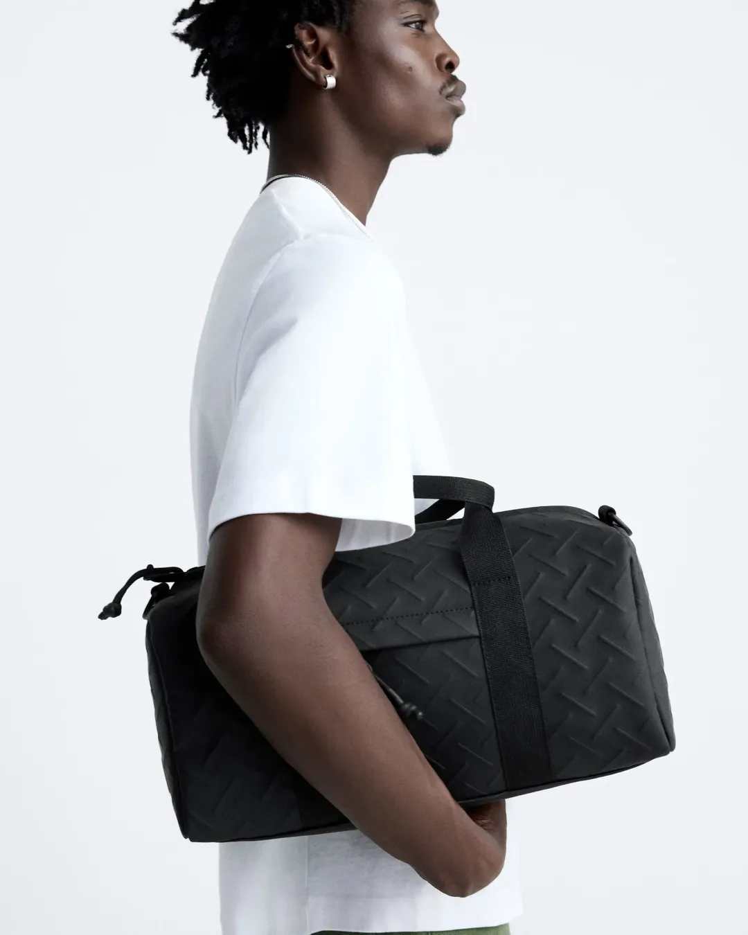 Zara Mini Contrast Duffel Bag